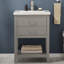 Ensemble de meuble-lavabo simple 24 po Eakins-825768673