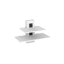 Tablette Ruston, salon, blanc