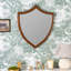Arthur Abstract Solid Wood Mirror