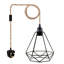Kuhnhenn 1 - Light Black Geometric Pendant-1831066541