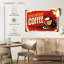 Plaque murale «Fresh Brewed Coffee»-1099633986