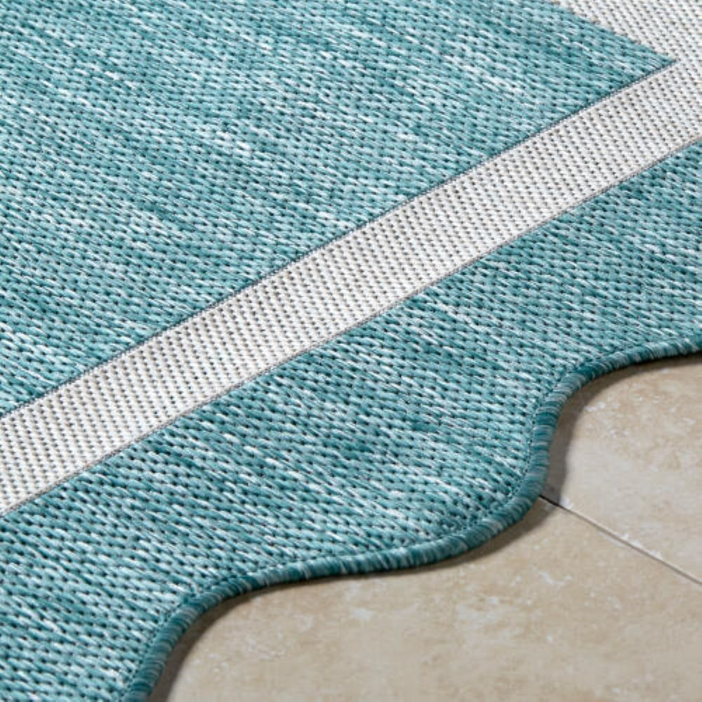 Skiles Terracotta Outdoor Rug, Rectangle 9'2.2" x 12'0.1"
