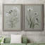 Bouquet Of Grace Bird I - ensemble de 2 peintures sur toile encadrées-1920325236-1920325244