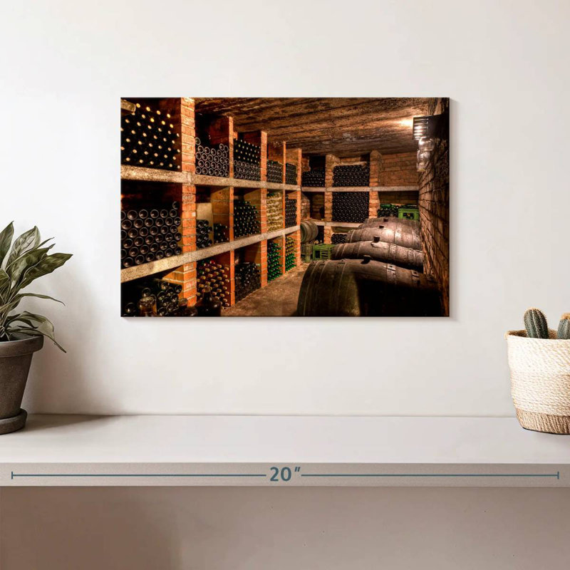 Lilie Wine Cellar, 8" H x 12" W