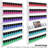 Sorbus 6-Tier Acrylic Nail Polish Wall Rack Display