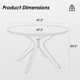 Bergmans 47.2'' Round Dining Table