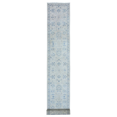 Taven One-of-a-Kind 2'6" X 19'5" New Age Runner Wool Area Rug