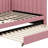 Upholstered Daybed with Trundle Sofa Bed Frame-96415328-113140167