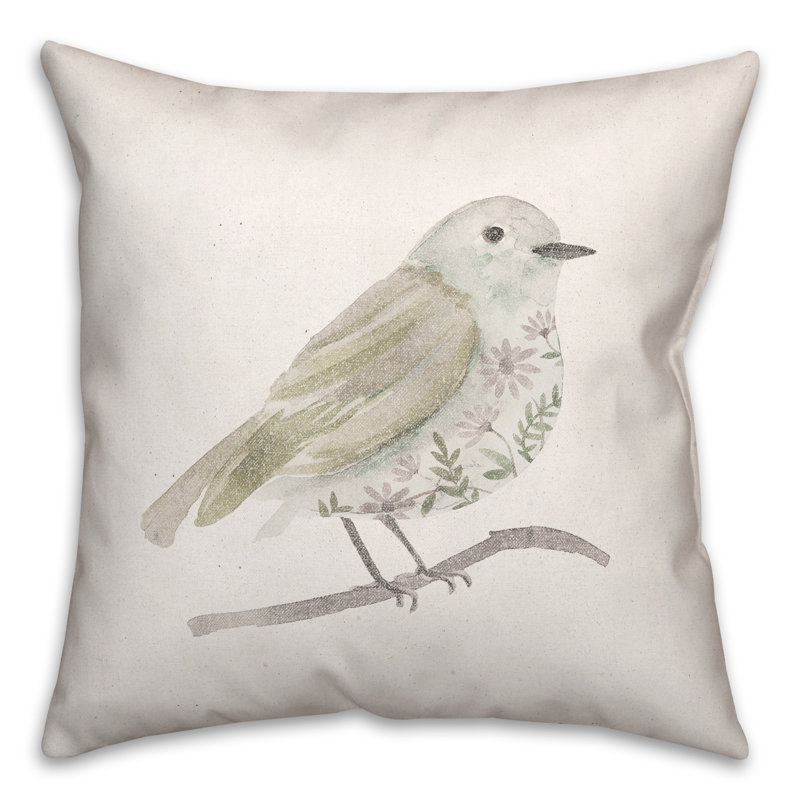  Polyester Indoor/Outdoor Throw Pillow