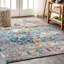 Tapis bleu marine / crème Lathan Bohemian FLAIR Boho-1407467457