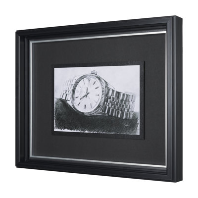 Sharp par Studio A, reproduction d'art encadrée à la main avec passe-partout
