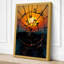 Balloon at Dawn Modern - Wrapped Canvas-992287618-992287619