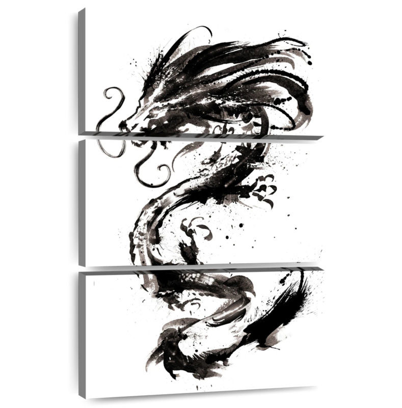 Kelan Asian Dragon, 38" H x 24" W