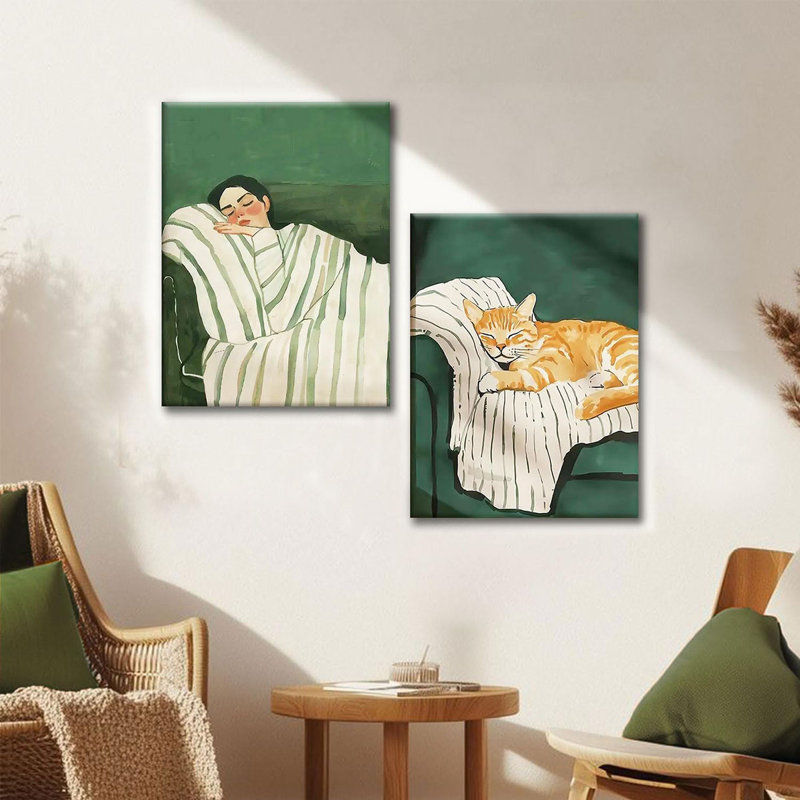 2 Piece Wrapped Canvas Print