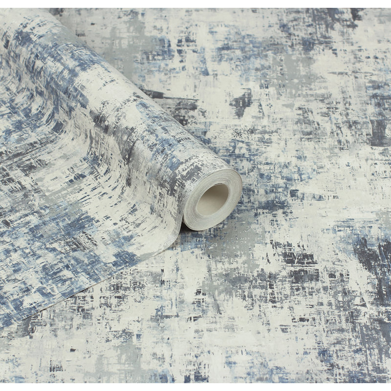 Papier peint Sergio, Bleu