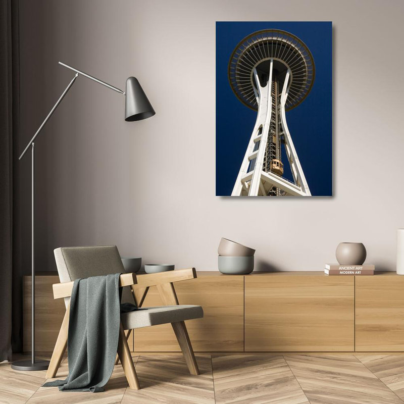 Space Needle à Seattle, H 24 po x l 16 po