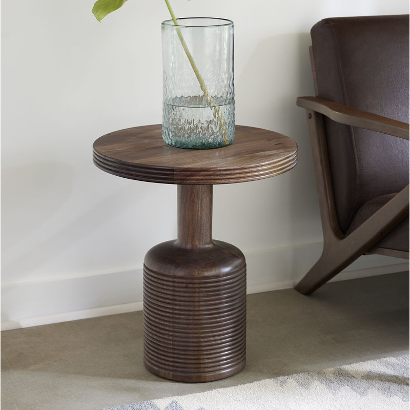Olton Solid Wood End Table