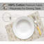 Ensemble de 6 napperons modernes pour table de salle à manger, ensemble de napperons de cuisine et linge de table pour les repas de Noël-258510619-258510623
