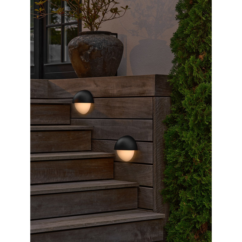 Outdoor Sconce, 18cm H x 10cm W x 20cm D, E14/Small