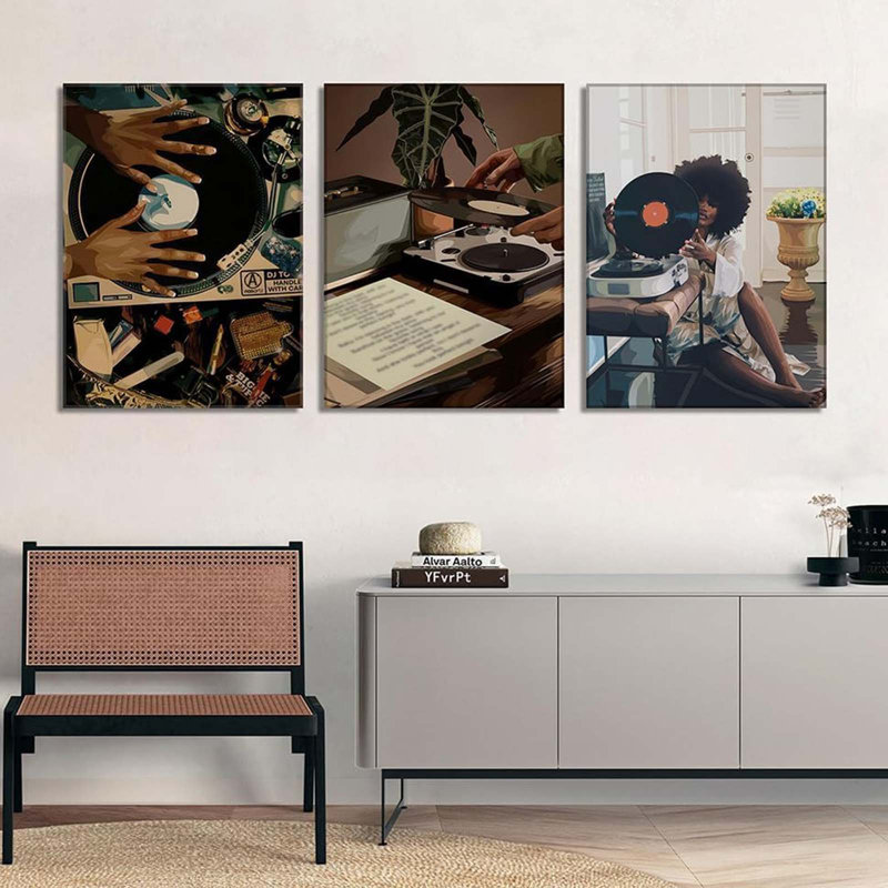 3 Piece Wrapped Canvas Print