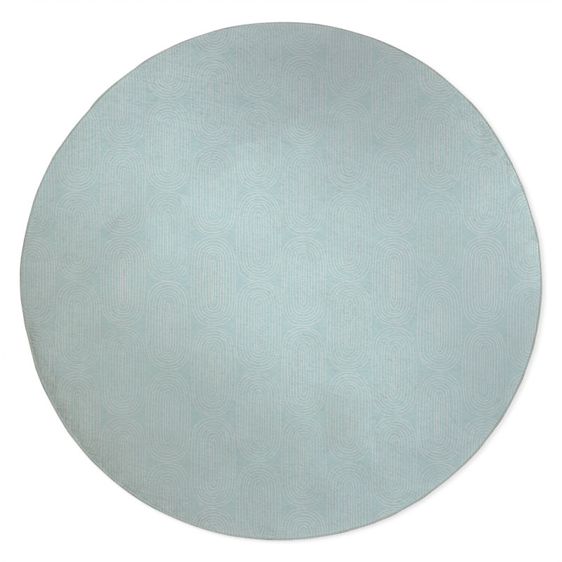 Tapis de jeu Earthy Embrace Kids, Bleu clair / bleu