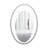 Contemporary Oval Wall Mirror