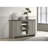 Nyla 47"W Gray Oak Console Table