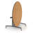 PHlip Palmer Hamilton 60'' Round Cafeteria Table with Metal Frame-50225235-50225236