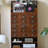 Retro Brown Solid Wood Accent Cabinet