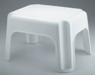 Roughneck 1-Step Step Stool with 200 lb. Load Capacity
