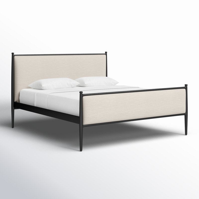 Xander Bed, King, Savoy Parchment