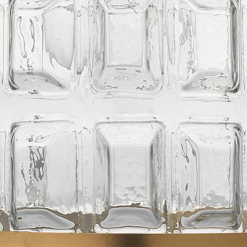 Luminaire suspendu cylindrique à 1 lumière Madison, Laiton
