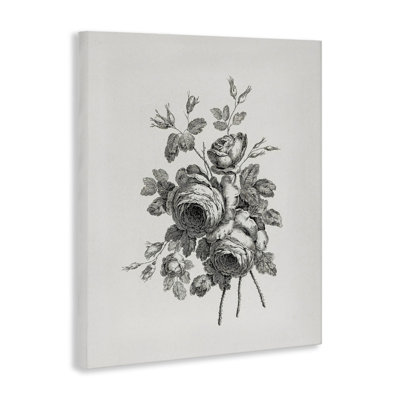 Vintage Roses Bundle Canvas Wall Art, design by Lettered and Lined