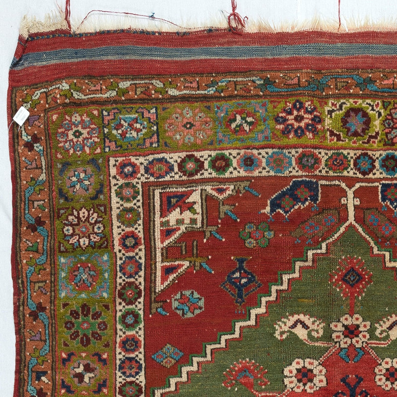 Tapis antique Dazkiri, West Central Anatolia, Ca 1920