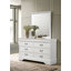 Commode 6 tiroirs et miroir Doytcho-116447299