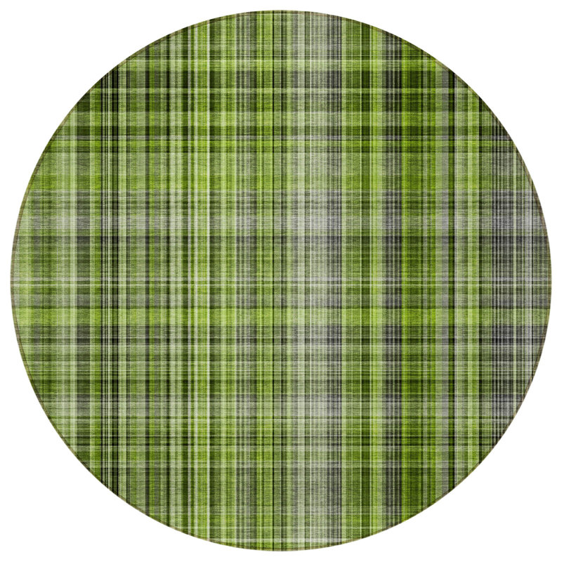 Tapis d'intérieur rond rond 8 po