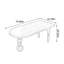 Black Durable Ash Wood Tabletop Dining Table-760189430