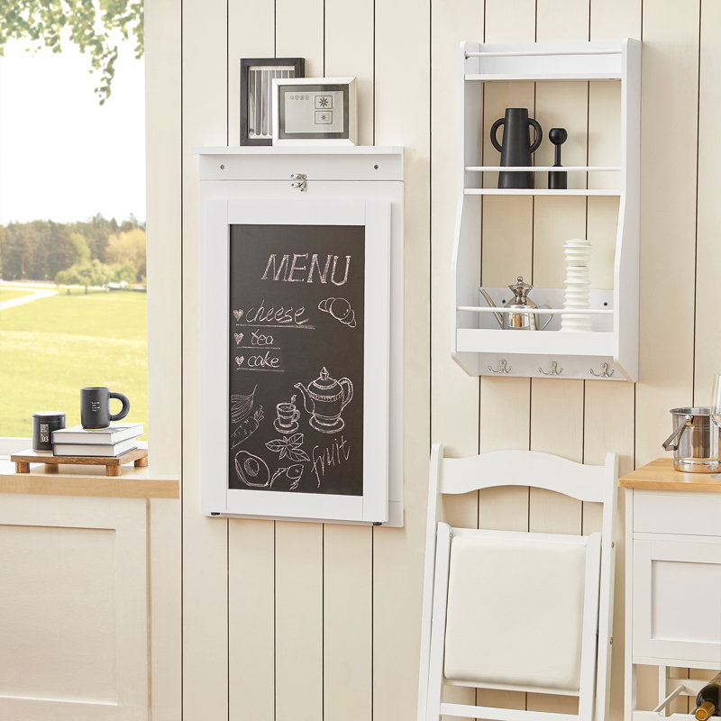 Nona 50cm Rectangular Folding Table, White