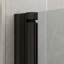 Porte de douche pliante sans cadre avec verre transparent 36 "- 37 1/4" x H 72 "-102499946