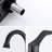 4" Bathroom Faucet In Matte Black, 360 Swivel Spout And Pop Up Drain, Metal Construction, , , Rustproof, Water Saving Soft Bubble, Reliable Drip- Ceramic Disc Cartridge, Elegant Double Handles For-121645640