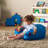 Polyester Outdoor Friendly Refillable Bean Bag Chair & Lounger