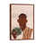Classic Brown Wood Framed Canvas is unavailable