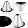 6" Recessed Step Baffle Trim For 6" Housing