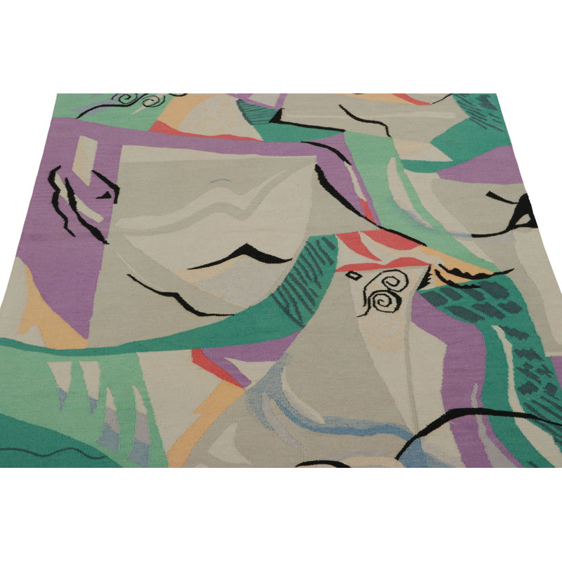 Tapestry & Textile One-of-a-Kind 4'0X5'10 Area Rug