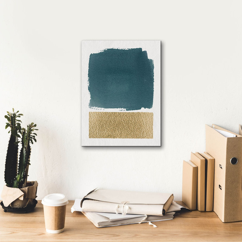 «Mirror 1» par Moira Hershey, art mural sur toile, H 16 po x l 12 po x P 0,75 po