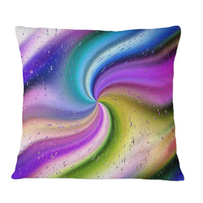Abstract Throw Pillow
