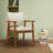 Actrice 18.5'' H Tufted Upholstered Beech Armchair-172219168