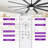 72 Inch Modern Ceiling Fan with Light and Remote Control, 6-Speed Reversible Quiet DC Motor, 3 Color Temperatures-1678895335