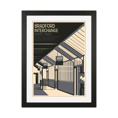 Bradford Interchange, Bridge Street Portrait by Richard O'Neill - Print