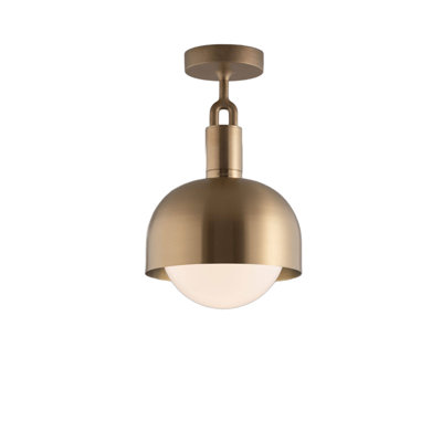 1 - Light Semi Flush Mount